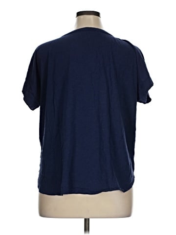 Ann Taylor LOFT Short Sleeve Henley (view 2)
