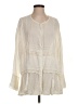 IRO 100% Viscose Ivory Long Sleeve Blouse Size EU (FR) 36 / US 4 - photo 1