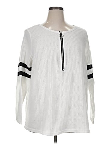Shein Curve Pullover Sweater (view 1)