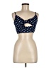 Nasty Gal Inc. 100% Polyester Blue Sleeveless Top Size 6 - photo 1