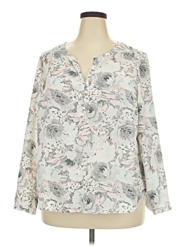 Paraphrase Long Sleeve Blouse (view 1)