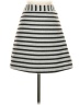 Express 100% Polyester Stripes White Casual Skirt Size 00 - photo 1