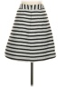 Express 100% Polyester Stripes White Casual Skirt Size 00 - photo 2