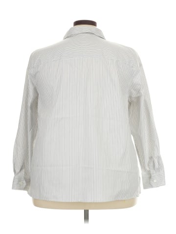 Catherines 3/4 Sleeve Button-Down Shirt (view 2)