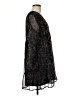 K. Jordan 100% Polyester Paisley Black Casual Dress Size M - photo 4