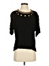 Wrapper Black Short Sleeve Top Size S (estimated) - photo 1