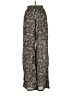 Ecote Animal Print Gold Casual Pants Size S - photo 1