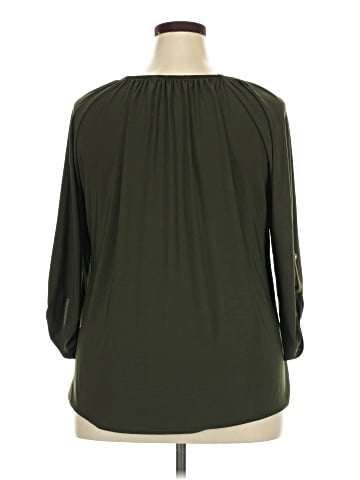 Notations 3/4 Sleeve Blouse (view 2)