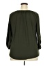 Notations Green 3/4 Sleeve Blouse Size 2X - photo 2