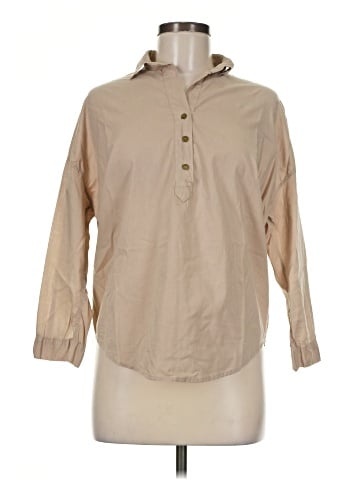 A Shirt Thing 3/4 Sleeve Blouse (view 1)
