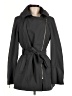 Suzy Shier Black Gray Trenchcoat Size M - photo 1