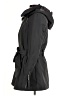 Suzy Shier Black Gray Trenchcoat Size M - photo 5