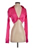 Akira Pink Long Sleeve Blouse Size S - photo 1