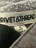 Rivet & Thread Gray Pullover Hoodie Size S - photo 7
