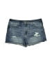 Universal Thread Blue Denim Shorts Size 14 - photo 1