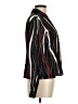 Jaipur 100% Polyester Stripes Black Long Sleeve Blouse Size M - photo 4