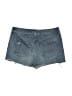 Universal Thread Blue Denim Shorts Size 14 - photo 2
