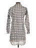 Max Studio 100% Cotton Gray Casual Dress Size S - photo 2