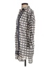 Max Studio 100% Cotton Gray Casual Dress Size S - photo 5