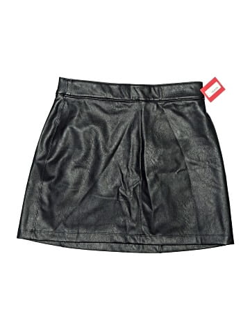 SPANX Faux Leather Skirt (view 2)