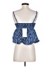 Zara Blue Sleeveless Top Size S - photo 2