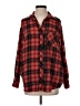 Wild Fable Plaid Red Long Sleeve Button-Down Shirt Size XS - photo 1