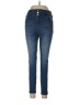 Shein Solid Blue Jeans Size L - photo 1