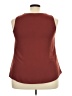 Cato 100% Polyester Burgundy Sleeveless Blouse Size 18 - photo 2
