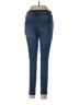 Shein Solid Blue Jeans Size L - photo 2