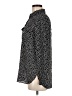 Talbots 100% Viscose Polka Dots Black Long Sleeve Blouse Size M - photo 5