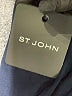 St. John 100% Viscose Black 3/4 Sleeve Top Size XS - photo 8