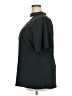 Ann Taylor 100% Polyester Black Short Sleeve Blouse Size 18 - photo 5
