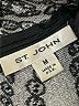St. John Black Sleeveless Turtleneck Size M - photo 7