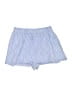 Mable 100% Rayon Stripes Blue Shorts Size L - photo 1