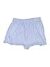 Mable 100% Rayon Stripes Blue Shorts Size L - photo 2