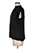 Maison d' Amelie 100% Polyester Black Short Sleeve Blouse Size M - photo 5
