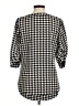 41Hawthorn 100% Polyester Black 3/4 Sleeve Blouse Size M - photo 2