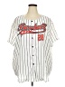 Shein Curve 100% Polyester White Short Sleeve Jersey Size 20 Plus (4) - photo 1