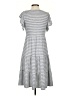 Max Studio Stripes Gray Casual Dress Size S - photo 2