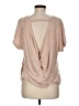 Express Tan Short Sleeve Top Size M - photo 2