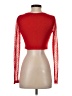 Polly Red Long Sleeve Top Size 4 - photo 2