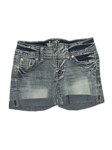 Wallflower Denim Shorts (view 1)