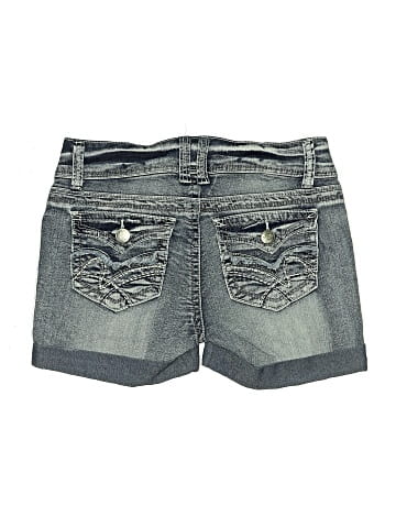 Wallflower Denim Shorts (view 2)