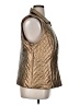 Chico's Metallic Gold Vest Size XL (3) - photo 4