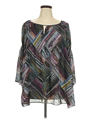 Spense 3/4 Sleeve Blouse (view 1)