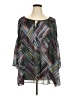 Spense 100% Polyester Purple 3/4 Sleeve Blouse Size 3X - photo 1