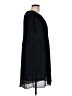 PREMISE 100% Polyester Solid Black Casual Dress Size L - photo 4