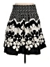 Speechless Graphic Black Casual Skirt Size 5 - photo 2