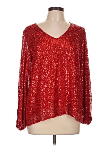 Vine & Love Long Sleeve Blouse (view 1)
