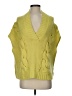 LoveShackFancy Tie-dye Yellow Blue Sweater Vest Size S - photo 1